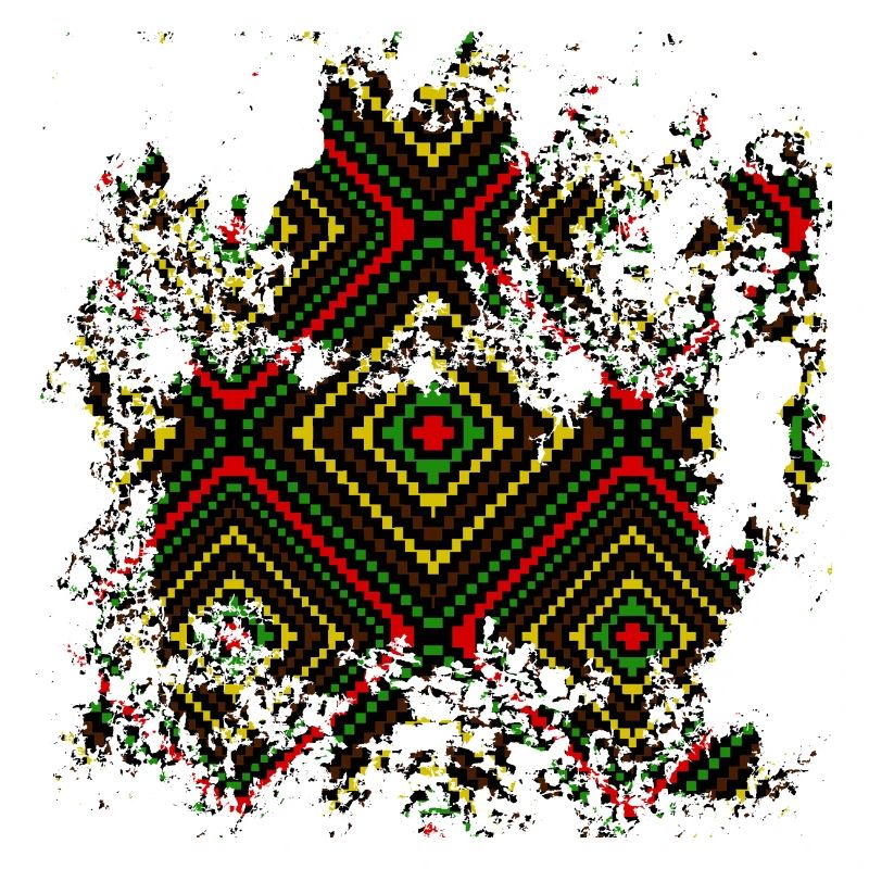 Ethno pattern Africa