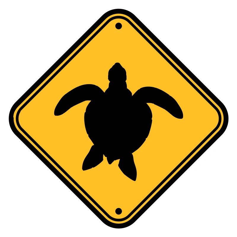 Shield zone warning caution note beware of wastes