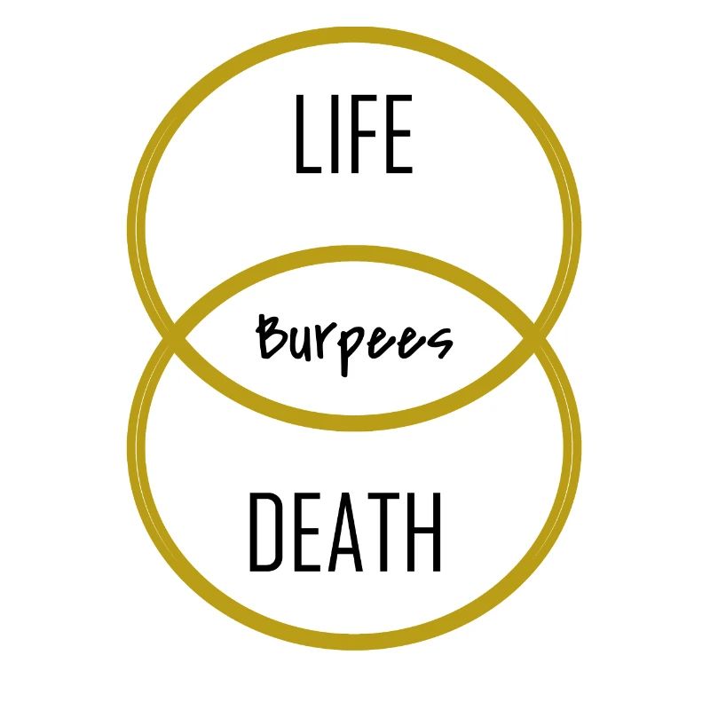 Burpee Burpees Squat Push Up Exercise Gift