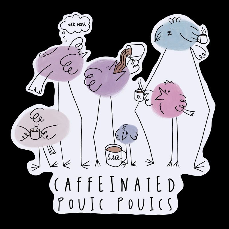 Caffeinated Pouic Pouics / Cute Coffee Dates