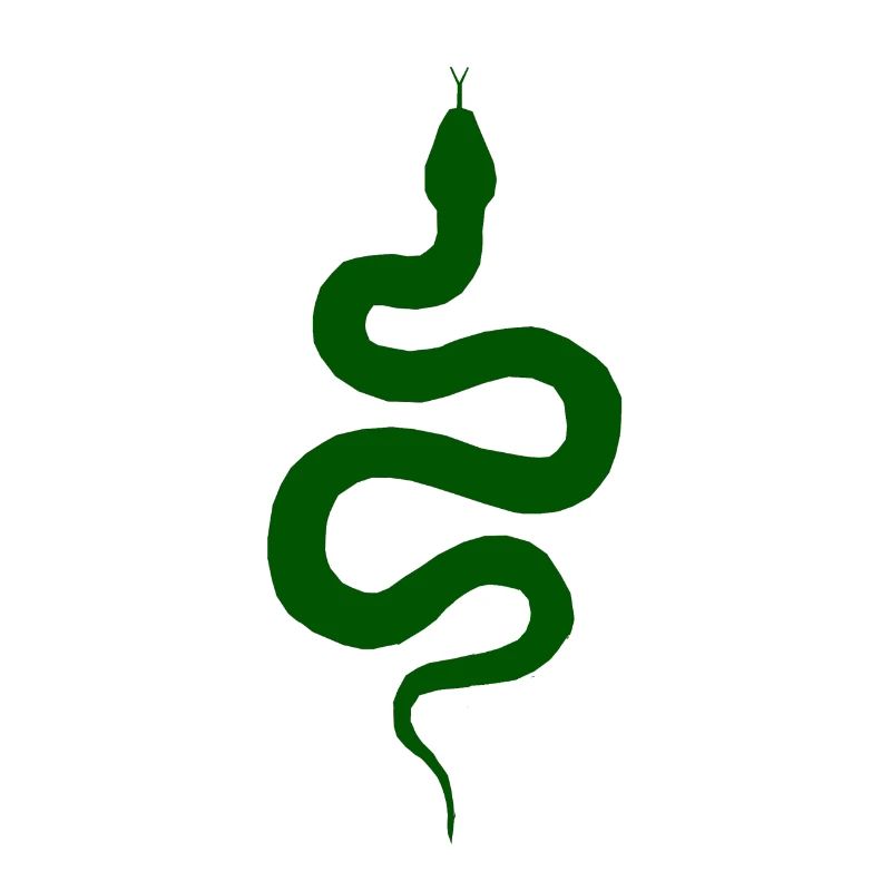 serpent vert