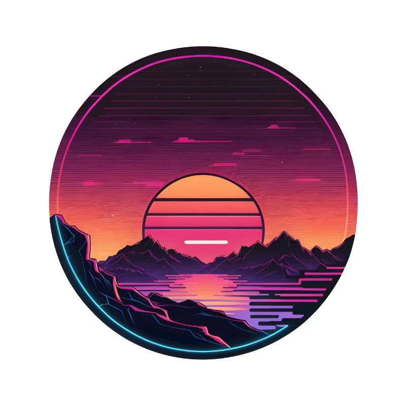 Synthwave Sunset