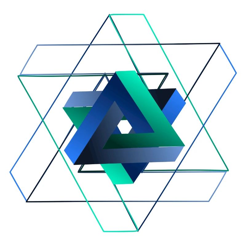 Illusion d'optique (triangle)