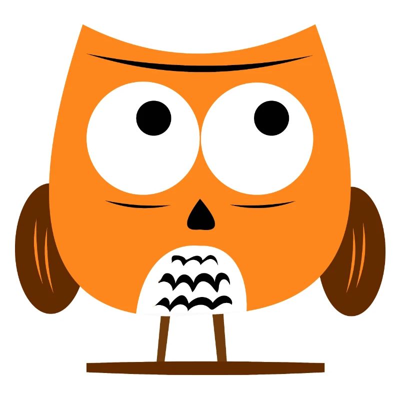 Coole Eule - Süße Grumpy Owl