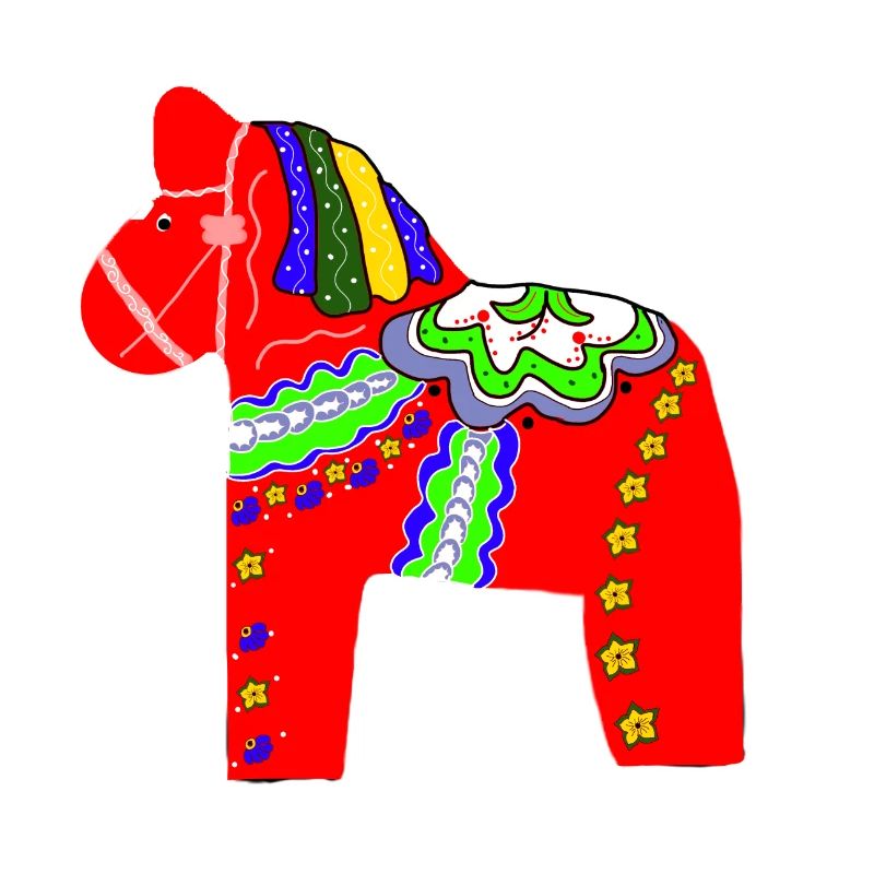 Dalapferd oder Dalahäst