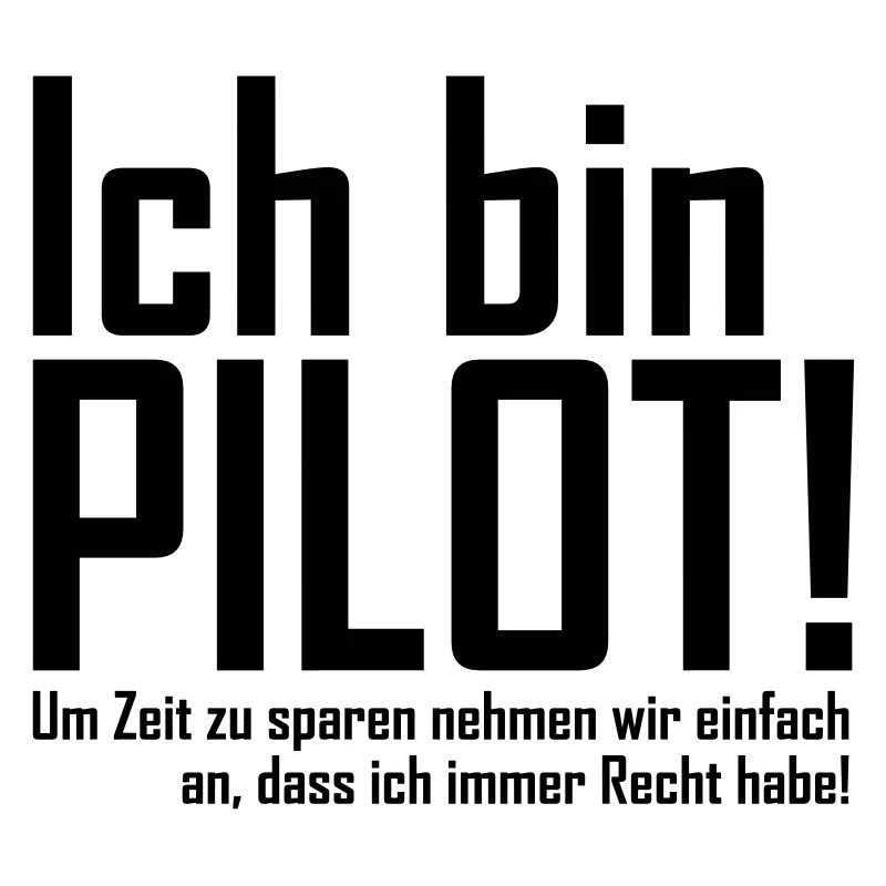 ich bin pilot