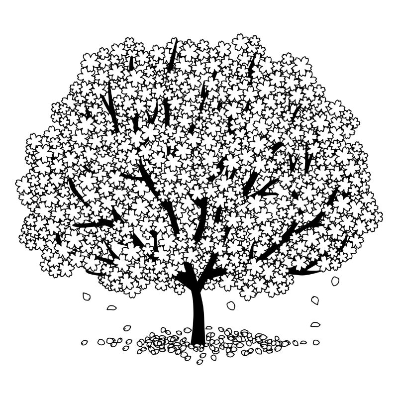 Blossoming tree