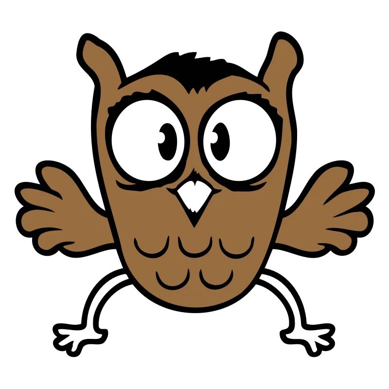 Owl Eagle Owl Jumps Funny, Jumping Jack Flies Flutters