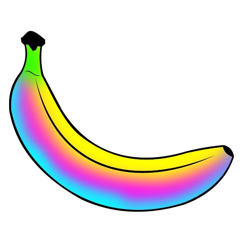 Neon-Banane