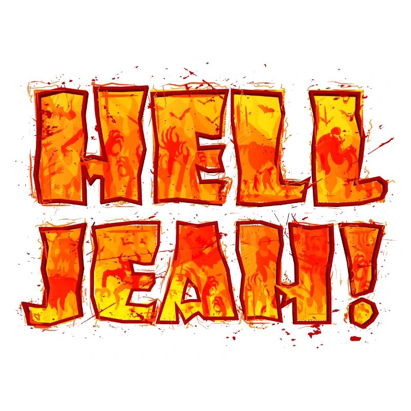 Hell Jeah! (lettrage)