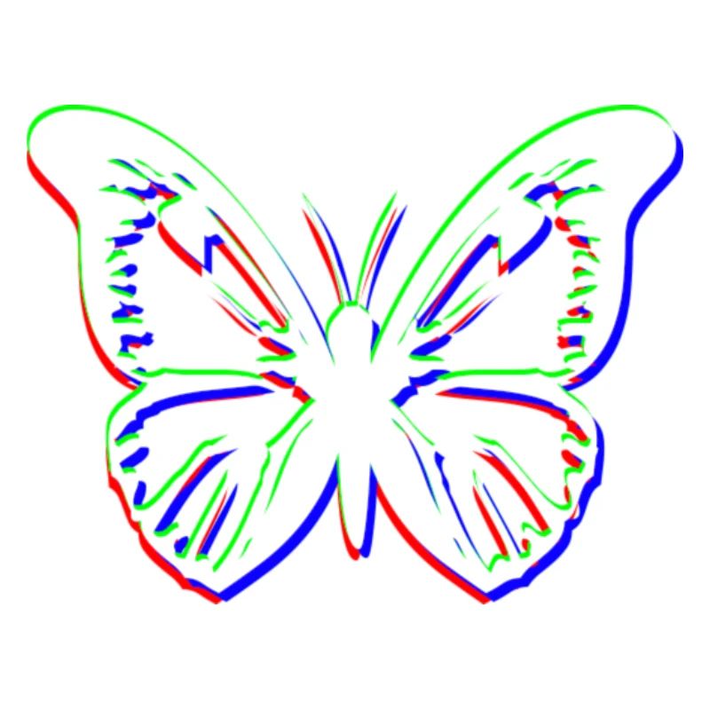 Papillon RVB