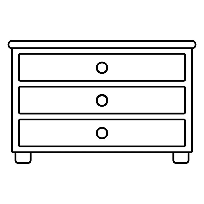 Tiroirs de meubles Commode Design