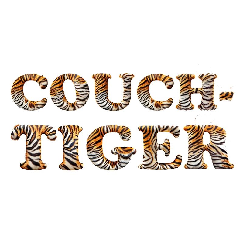 Pun ambiguous expression - couch tiger