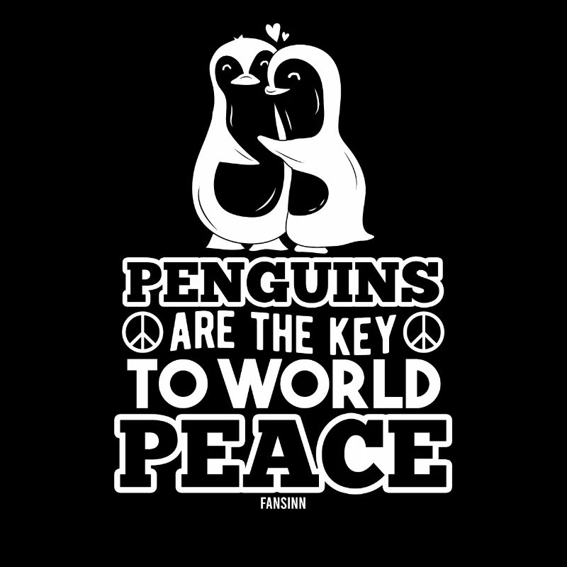 Pingouin incapable de voler Au pôle Sud Paix