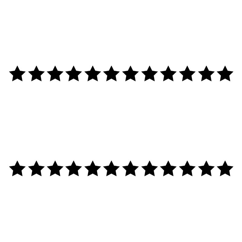 Stars / / 24 / / Star rows / / rows / / chains / /