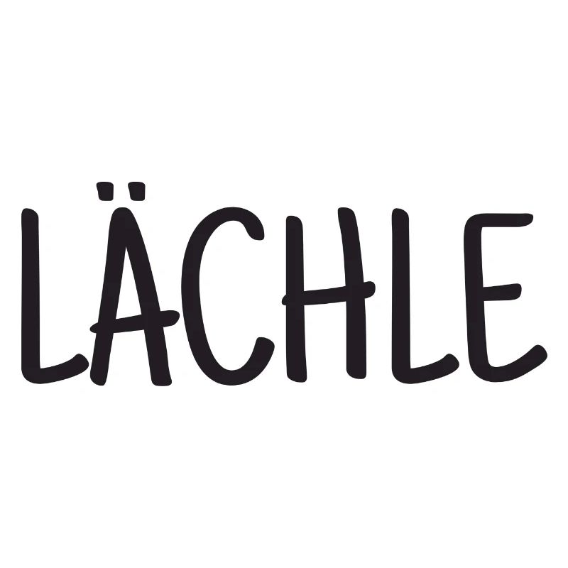 lächle - lachen gute Laune