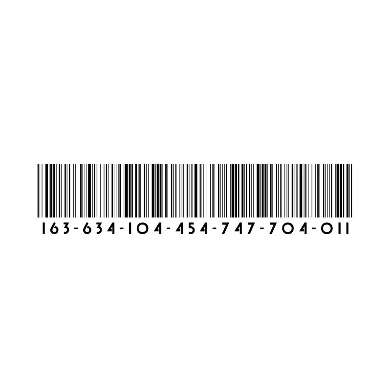 Barcode bar code strip codes