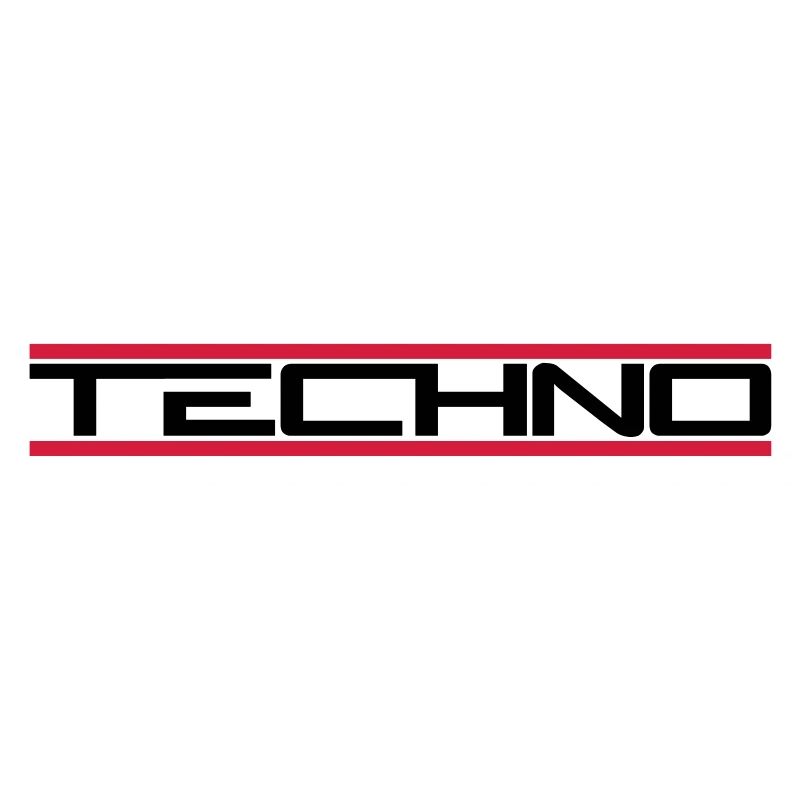 Barres techno rouges