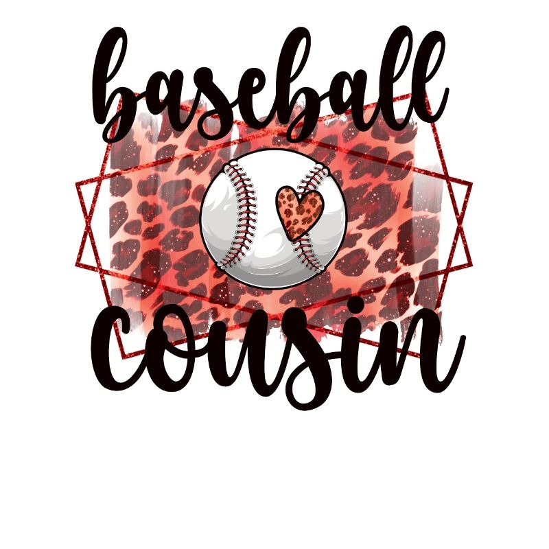Stolzer Baseball-Cousin Eines Baseballspielers