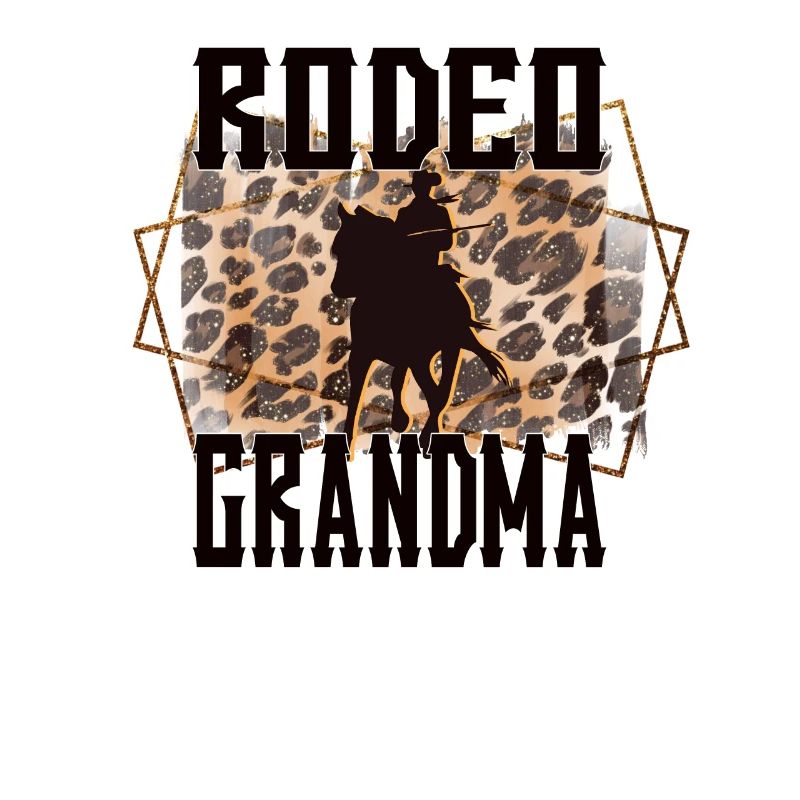 Rodeo Oma Beste Rodeo-Reiter Großmutter Geschenk