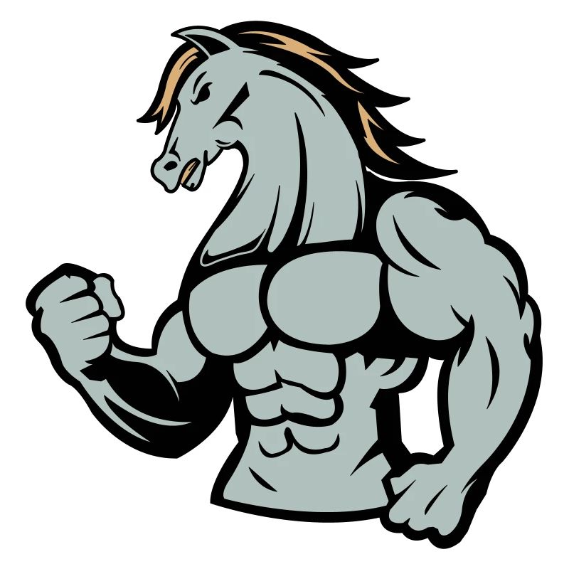 pferd stark