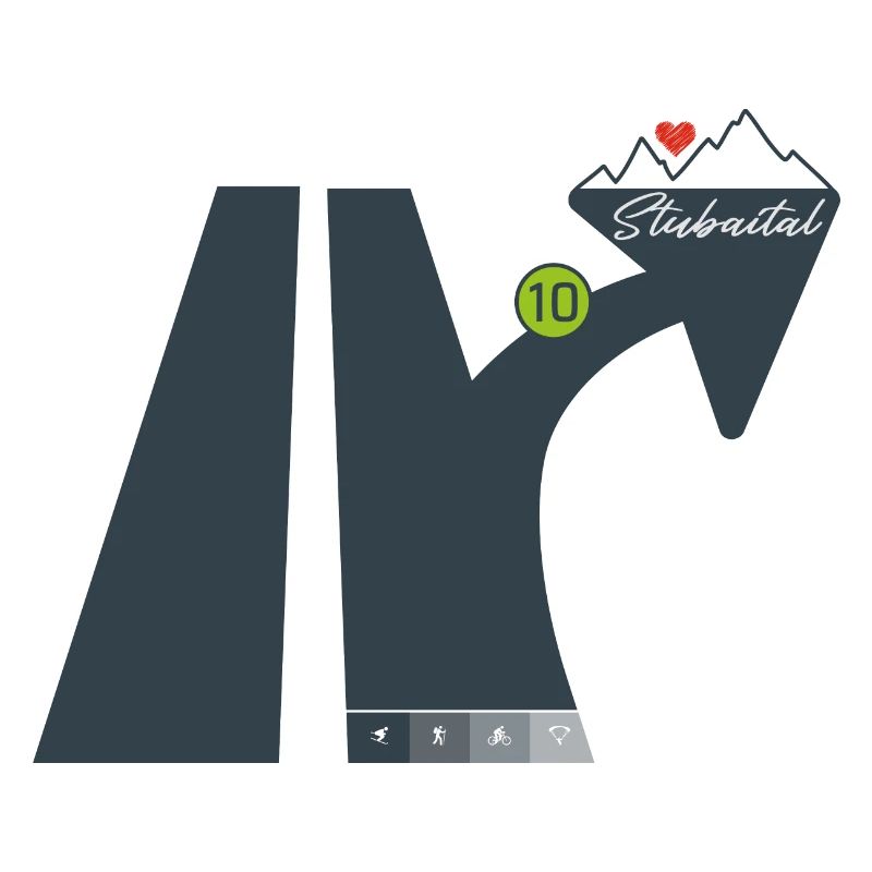 Sortir de la vallée de Stubai