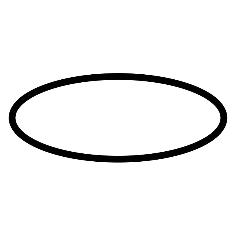Oval Circle Symbols
