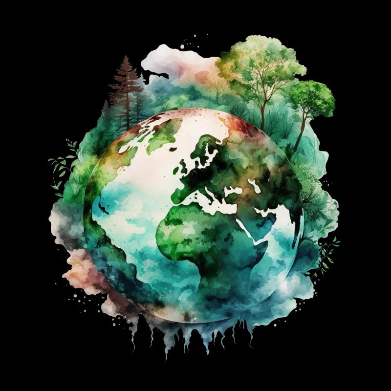 Mutter Erde Naturschutz - Save the Planet