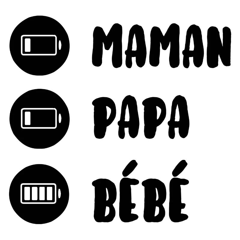Maman papa bébé