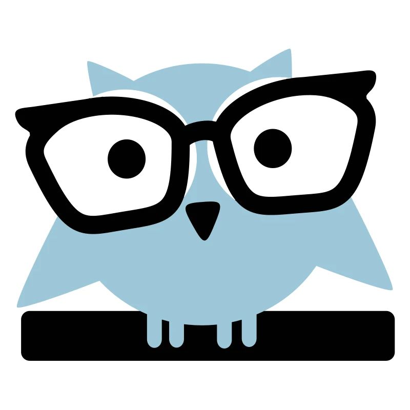 Eule mit Brille