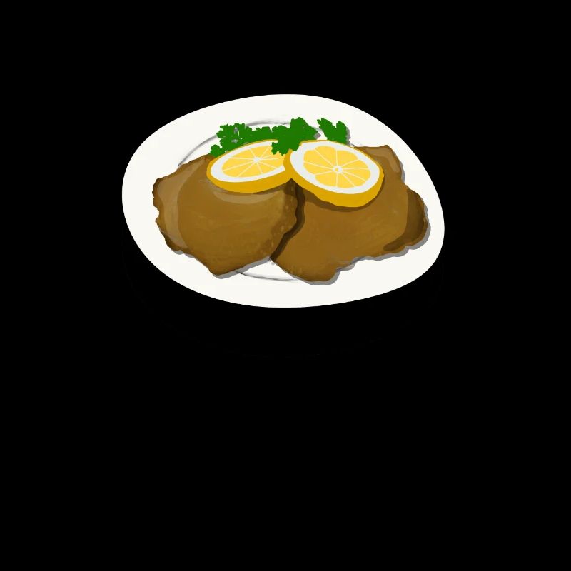 Schnitzel mit Zitrone