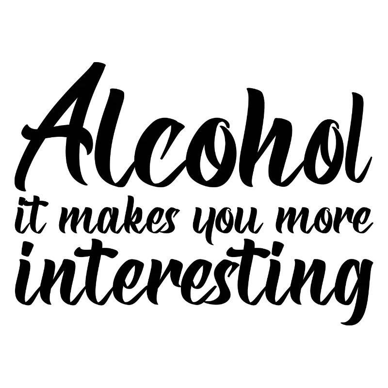 L’alcool, ça vous rend plus intéressant