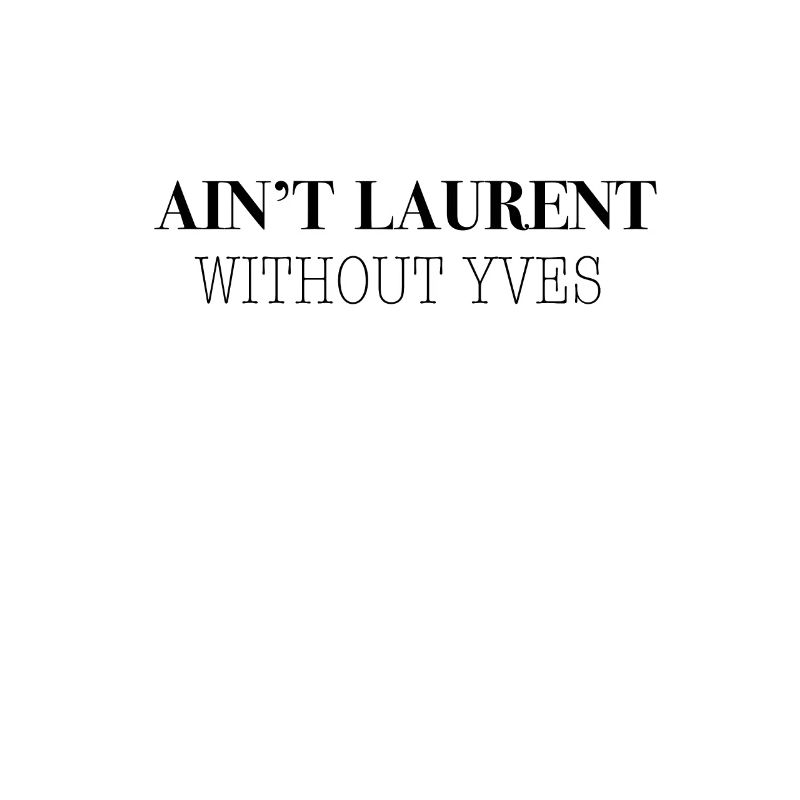 Laurent n'est-il pas sans Yves