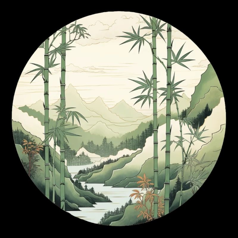 Horizon de bambou