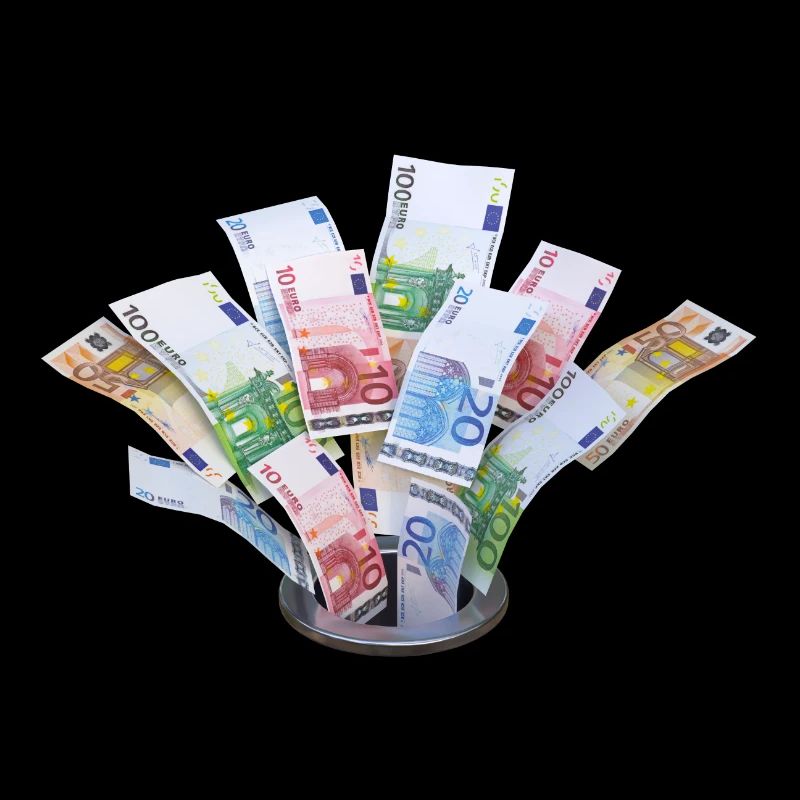 Geldverschwendung 3D