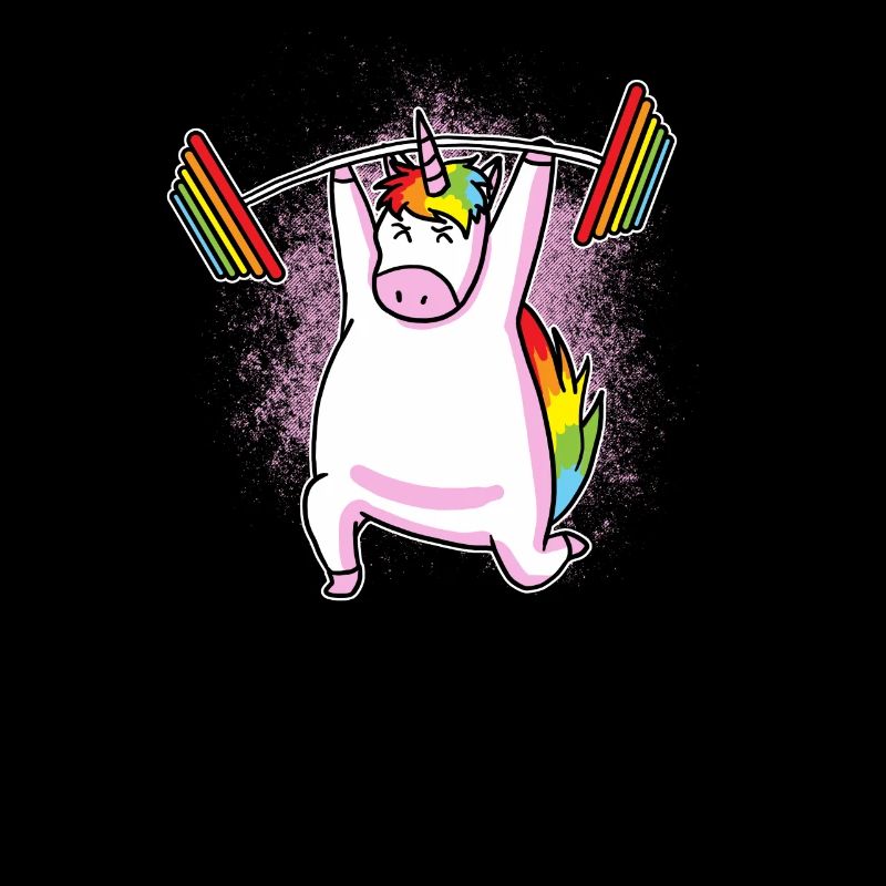 Einhorn Geschenk heben
