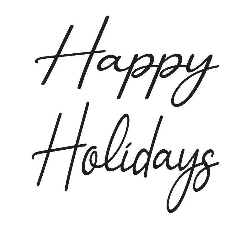 Happy Holidays Vacances Période de voyage Période de vacances