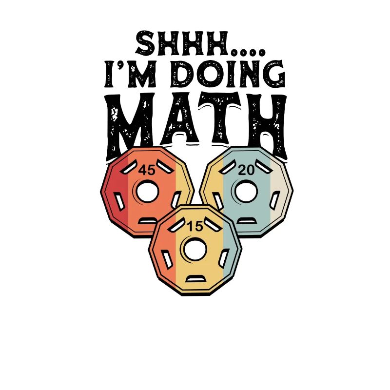 Chut, je fais des maths drôles d’haltérophilie -