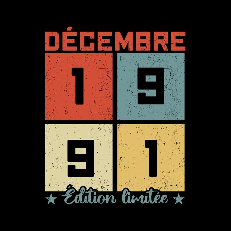 cadeau Décembre 1991 Édition limitée Anniversaire