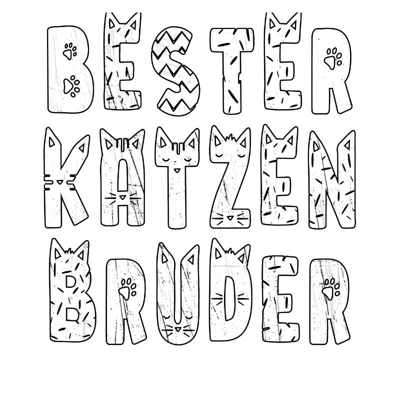 Bester Katzen Bruder