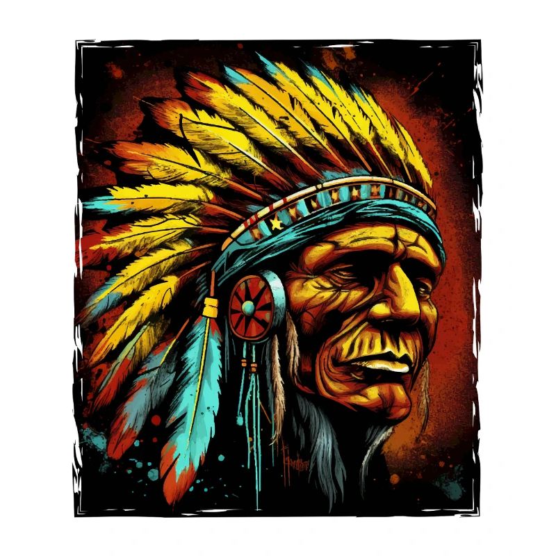Crâne de chef indien Apache