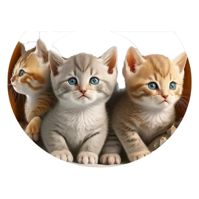 3 CHATONS ENSEMBLE - COMME C'EST MIGNON