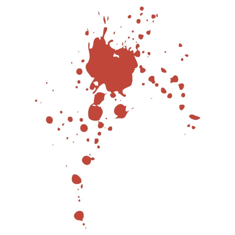 Blut Spritzer