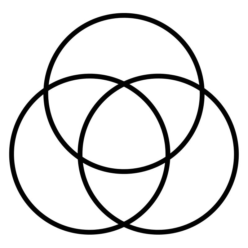 Three circles graphic DICK
