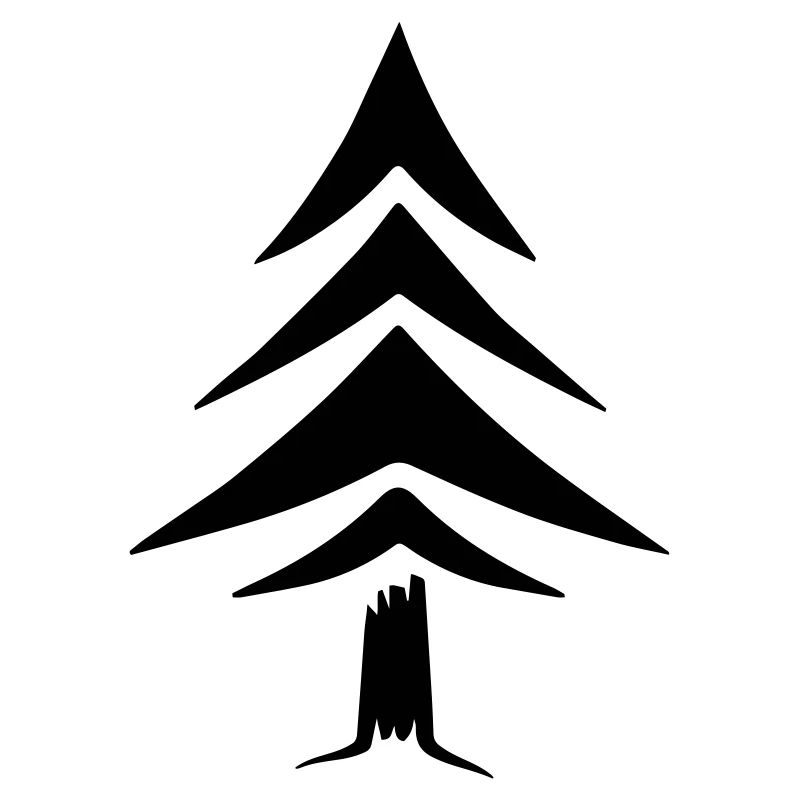 Logo tree fir gift idea