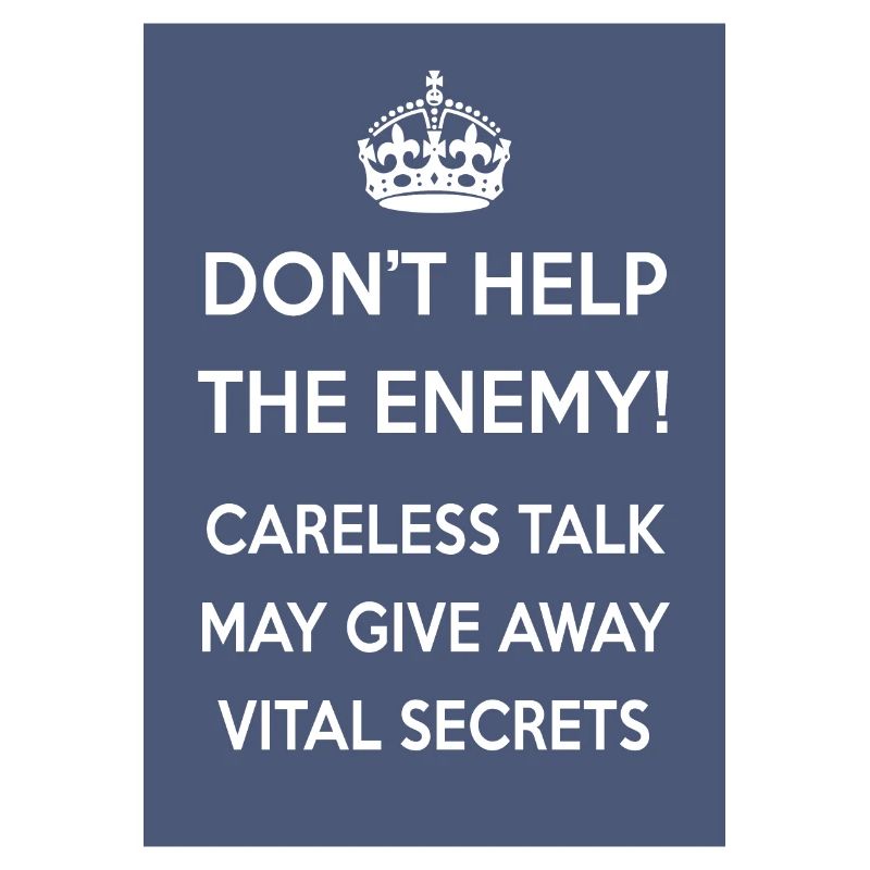 KEEP CALM ENEMY