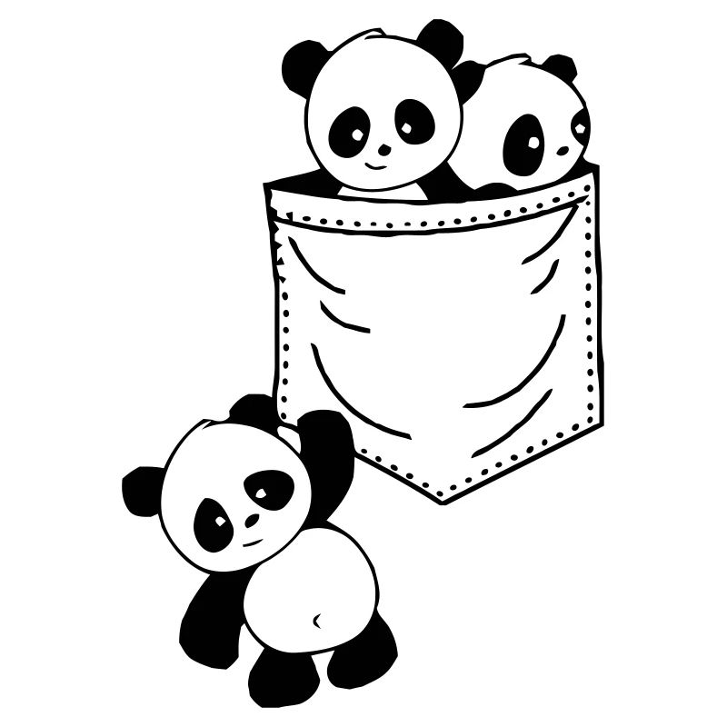 Panda pocket