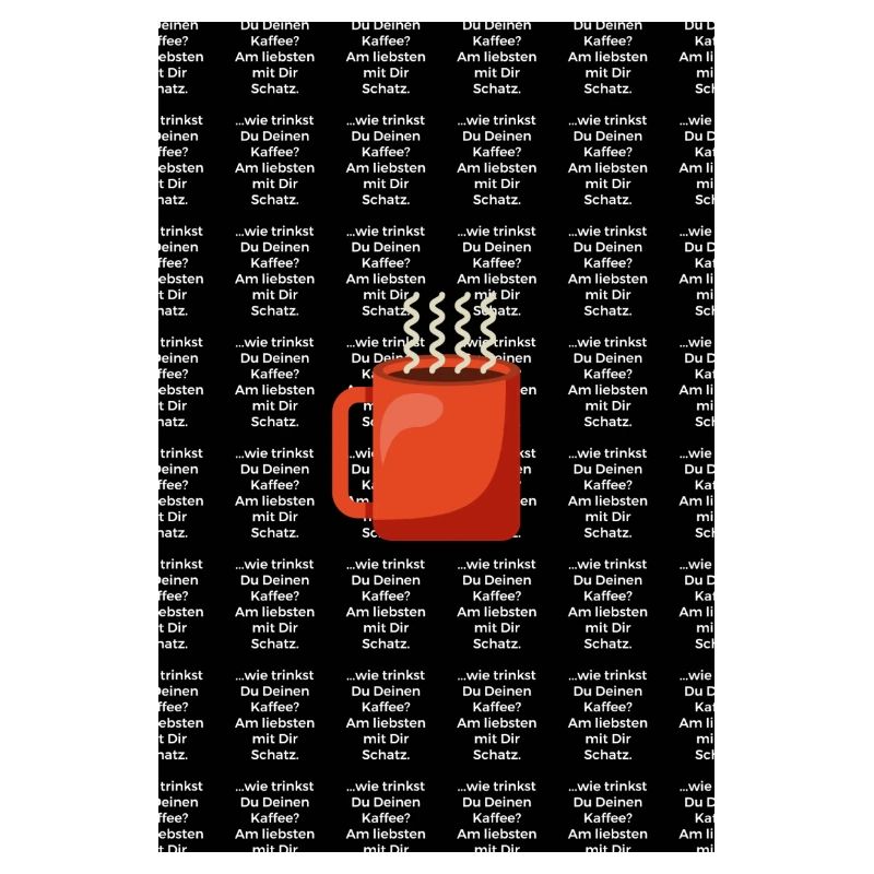 Comment buvez-vous votre café? De préférence avec vous.