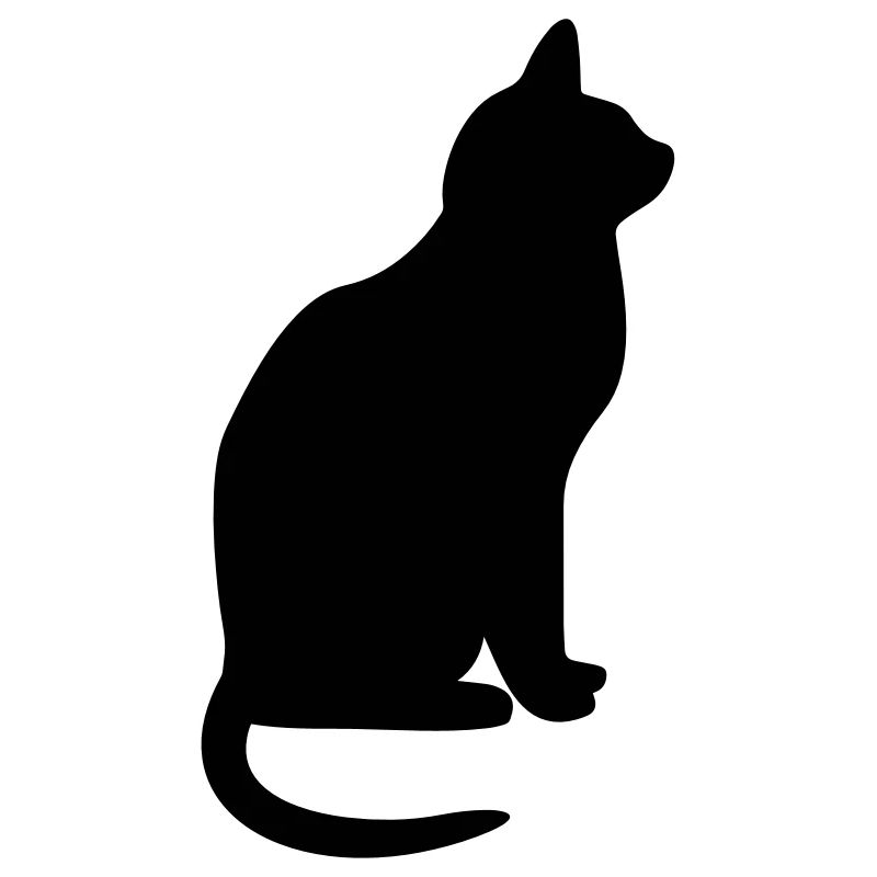 Katzen - Katze sitzend