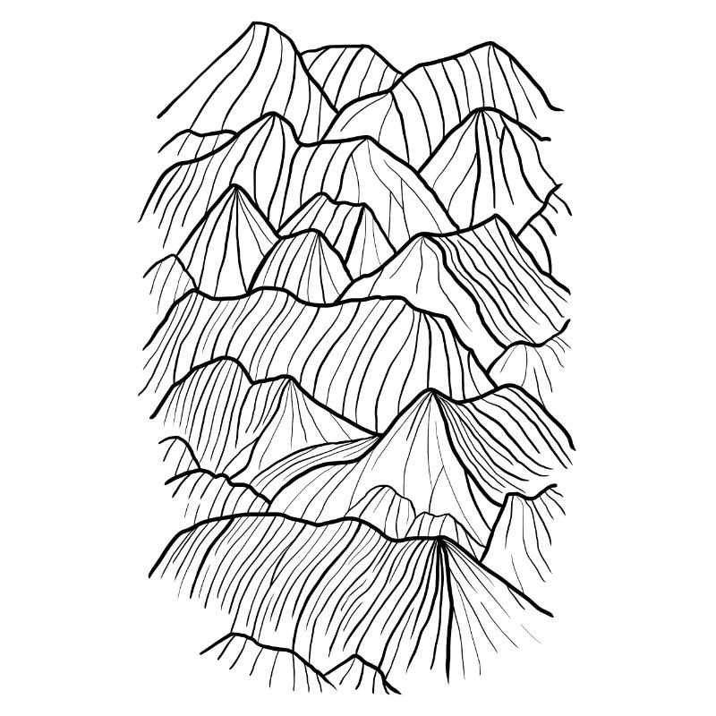 Black mountains